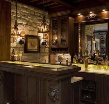 Wine Cellar and Wet-Bar
